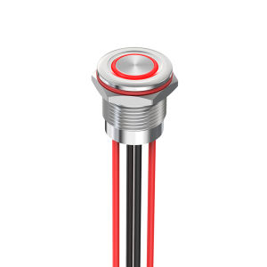 LANBOO | Micro-current Waterproof Metal Button Switch 12mm
