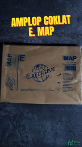Amplop Coklat E Map isi 100 pcs / Amplop Folio Kertas Envelope Besar Cokelat Jumbo