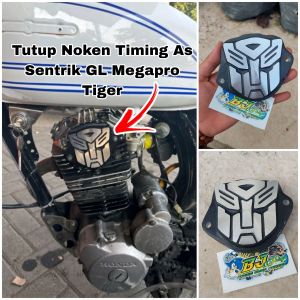 Tutup Noken Timing As Sentrik GL Megapro Tiger Model Transformer