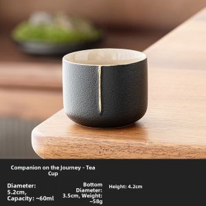 JISU | Japanese Style Coarse Ceramic Tea Cup