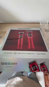 GEEMY NEW PROFESSIONAL HAIR CLIPPER & TRIMMER SET 2in1 Machine GM8046 USB charging cable Type-c