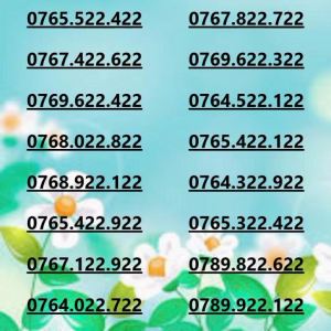 Sim MOBIFONE số đẹp list số mới dễ nhớ 22x22 nghe gọi data thả ga 180GB ( SIM MỚI CHƯA ĐK PHẢI ĐĂNG KÝ CHÍNH CHỦ)