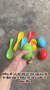 Bộ đồ chơi chạy thìa giữ thăng bằng bằng trứng và thìa– Egg & Spoon mới nhất 2025