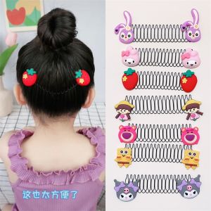 ฤดูร้อน หวีผมเด็กดอกไม้สุทธิผีเสื้อด้านหลังคลิปสาวอุปกรณ์เสริมผมผม Dressing Tool Hairband