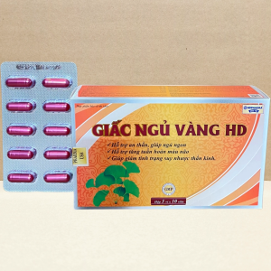 Combo 3 Hộp Giấc Ngủ Vàng HD Cam - Rostex - Hải Dương - Vitamin Chữa Lành
