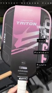 【1 Year Warranty】SYPIK TRITON 5 PRO Pickleball Paddle MULTIVERSE T700 Raw Carbon Fiber Pickleball Paddle 16MM USAPA Approved Rough Frosted Surface Professional Competition Racket