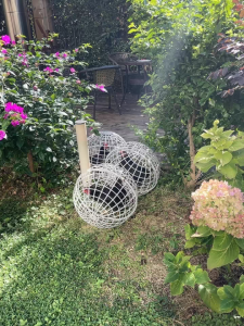 Rolling Ball Shaped Plastic Chicken Coop Popular Free Range Chicken Cage Tourist Area Foraging Rabbit Cage Pet Supplies