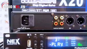 Vang Cơ Lai Số NEX Acoustic X20- Vang Cơ  Lai Số Chuyên Nghiệp - Âm Thanh Mạnh Mẽ Sống Động Chống Hú Tối Ưu Chế Độ Echo Delay Âm Thanh Vượt Trội Chuẩn Mực Bluetooth 5.0 Av Usb (Optical) Dàn Âm Thanh Hôi Trường .