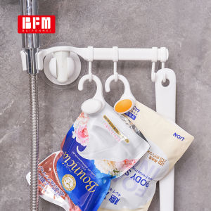 Japanese Style Press Liquidator Replacement Hotel Use Hanging Hair Shampoo Bath Gel Squeezer Storage Organizer Hooks