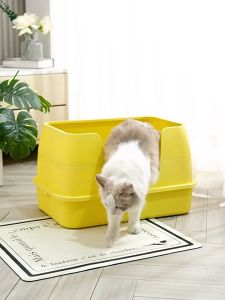 Tiger & Mimi Foldable Cat Litter Box Bekas Pasir Kucing Fully Enclosed 猫砂盆 猫咪用品
