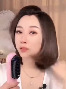 Xiaomi Electric Hair straight hair comb wireless Ceramic Heating Electric Brush Cordless Anti-Scald Ionic Hot Comb LED Display Hair Straightener & Stylers