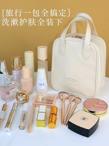 KeraSys 💄✨กระเป๋าใส่เครื่องสําอาง กระเป๋าเครื่องสําอาง กระเป๋าอเนกประสงค์ หนัง PU กันน้ํา จุของได้เยอะ แบบพกพา กันน้ำ กระเป๋าใส่เครื่องสําอาง หรือ COSMETIC BAG 15.5*9*19cm