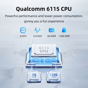 Android 13 CarPlay Android Ai Box Wired to Wireless Android Qualcomm Octa-core 8+128G Netflix Youtube Built-in 4G Plug and Play