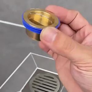 2-Pack/4-Pack Insertable Shower Drain Stoppers - Odor-Proof Plugs Sewer Core Inspection Drain Valves | Basement Drain Backflow