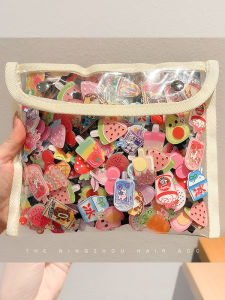 NING ZHOU | Cute Colorful Hair Clips Duckbill Clamp