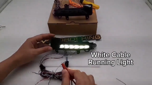 TOYOTA MARK X REIZ 2005 - 2018 SIDE MIRROR LED DRL DAYLIGHT WITH RUNNING SIGNAL WELCOME DRAGON SPEC