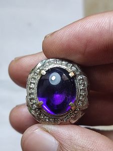 Batu akik kecubung bungur tanjung natural