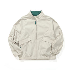 NOTHOMME | Áo Khoác Harrington Cổ Đứng Vintage Chống Ba Loại Thời Tiết