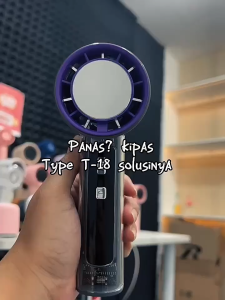 IceCold Handheld Fan Dingin Ekstra Angin Sejuk Maksimal Cocok Untuk Musim Panas