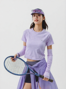 nothomme blue | Áo Thun Ngắn Knit Thấm Hút Mồ Hôi