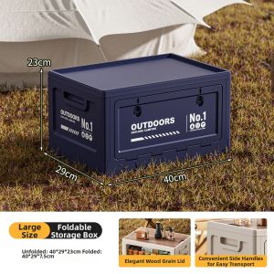 CORJANE | Imported Side Door Opening Camping Storage Foldable Box