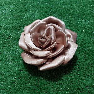Bros Golden Flower Bros Golden Rose Bros Kain Himalaya Silk Premium Bentuk Bunga Mawar 3D Handmade