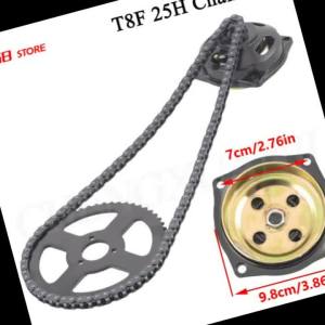 Hot Selling Items 25h/T8F Chain Kit Chain Wheel Chain Disk Small Flywheel High Quality