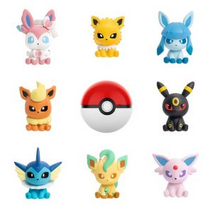 Bộ Mô Hình Nhân Vật Hành Động Pokemon Eeveelution Mini - Eevee Sylveon Espeon Đồ Trang Trí Dễ Thương Đồ Chơi Hộp Mù Dễ Thương Làm Quà Tặng Sinh Nhật