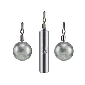 10pcs 360 Degree Rotatable Clip Fishing Sinkers Water Droplets Head Lead Weights Drop Shot Sinkers