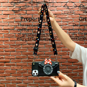 Crossbody Phone Case with Card Holder for 17Promax 16Long Rope 15Coin Purse Suitable for 14Plus Womens Full Cover Anti-Fall Luxury Feel