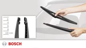 BOSCH REAR WIPER BLADE FOR HONDA JAZZ (GD) 2002 - 2008 SIZE 14\" H354 SINGLE