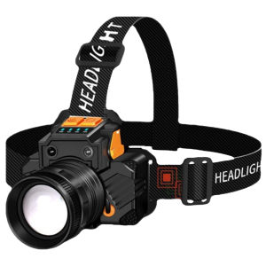 Winnereco LED Induction Headlamp Portable Work Light 3 Light Modes Super Bright Headlamp LED Head Flashlight for Outdoor Emergency