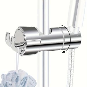 Shower head holder sliding shower rod bracket adjustable shower head bracket for 16-27mm sliding rods suitable for sliding ro