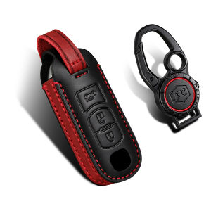 Mazda 2 3 5 6 CX3 CX4 CX5 CX7 CX8 CX9 Cowhide Car Key Case Cover Accessories
