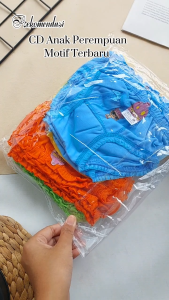 12 Pcs Celana Dalam Anak Perempuan 1-10 Tahun Lucu