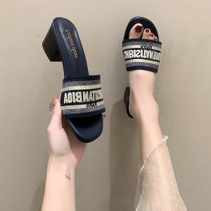 DIANCHA | Stylish Fairy Style Letter Decorated Platform Sandals