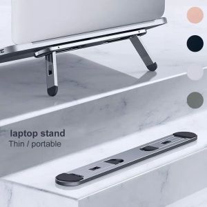 보이지 않는 노트북 라이저 스탠드 MacBook/Dell/HP/Lenovo 용 범용 여러 색상 노트북 다리 접이식 키보드 라이저