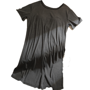 Miiow | Cat Woman Summer New Ice Silk Thin Short Sleeve Sleep Dress Womens Home Clothes Comfortable Breathable Round Neck MiiOW