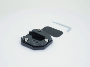 【READY STOCK】CNC Motorcycle Foot Brace Bike Kickstand Extender Foot Side Stand Extension Pad Support Plate Anti-skid Enlarge