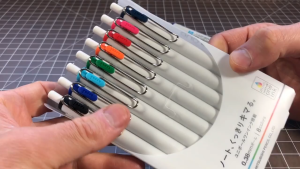 uni-ball One 8 colours set 0.38mm