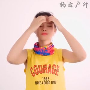 Khăn Đa Năng Thun Lạnh Một Màu Trơn Chống Nắng Khăn Ống Đa Năng Đi Phượt