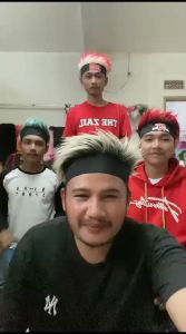 Topi Bulu Cosplay Anime Anti Rontok