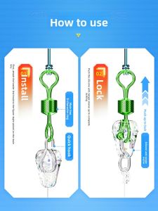 CHUANZE | Dây Câu Cá Không Gãy Nhanh Gắn 12cm