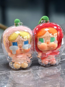 Cherry Protecting Case Cover Labubu Shell Crying Baby Love Gods Tear Sweet Together Acrylic Hard Shell Non-Foldable Special Shape