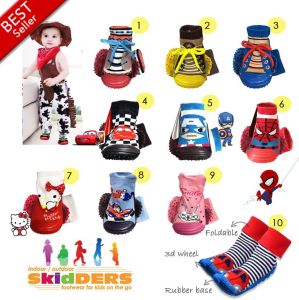 PROMO Prewalker premium/ sepatu kaos kaki bayi Motif MURAH