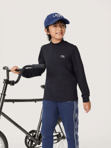 LI-NING KIDS | Quick Dry Long Sleeve T-Shirt Base Layer Autumn Childrens Wear