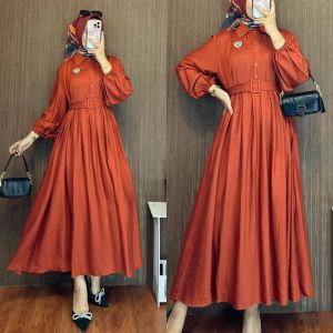 NEW DRESS GESPER ZOYA MAXY DRESS PREMIUM VIRAL GAMIS MUSLIMAH KEKINIAN