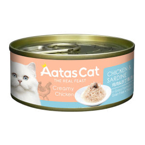 AatasCat Nutritious Cat Food Snacks Hydrating Gelatinous Soup Cans for Kittens And Adult Cats Imported from Thailand