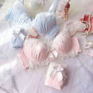 『Ship from MY』Japanese Plus Size Panty Underwear Royal Royalty Lace Ribbon Embroidery 大码内裤 M L LL 3L