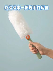 Handy Duster Electrostatic Static Clean Dust Adsorption Soft Fluffy Brush Replaceable Disposable Cleaning Tools